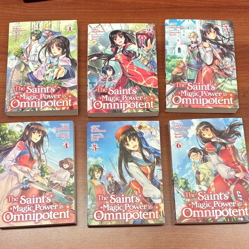 The Saint's Magic Power Is Omnipotent Volumes 1-6 – Colorful Manga Set